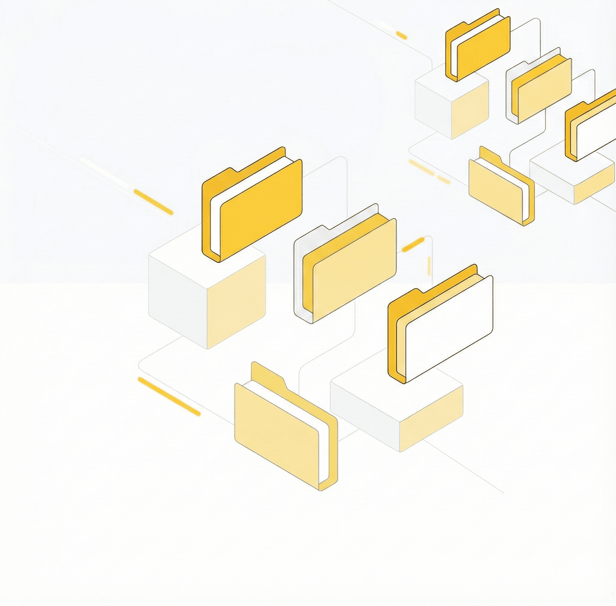 SubKeep hero showing folders and Google Keep sidebar organized with nested labels